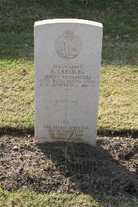 Ismailia War Memorial Cemetery - Carsberg, Albert